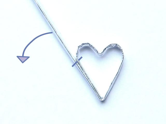 Armband met hartje maken Armband met hartje maken