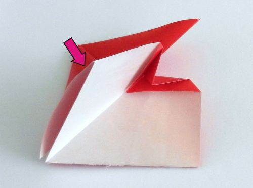 How to fold an Origami Heart Bookmark