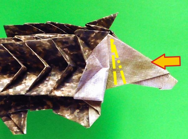 Fold an Origami Hedgehog