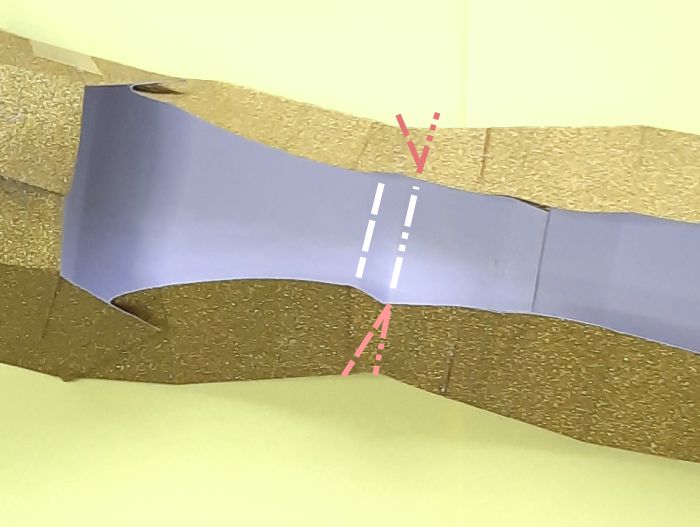 Origami hoge hakken vouwen