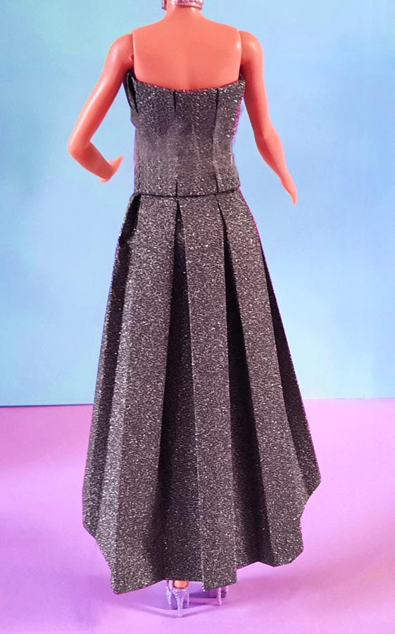 Origami High Low Dress
