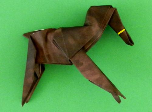 How to fold an Origami Horse