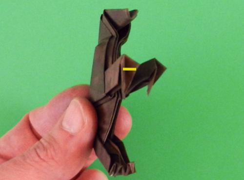 How to fold an Origami Horse