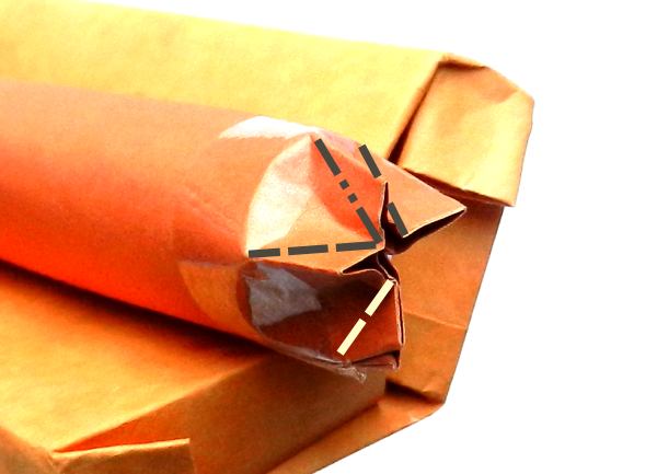 Make Origami Hot Dogs