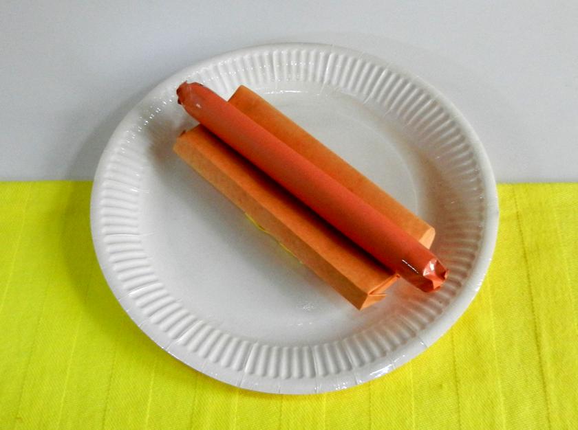 Origami Hot Dog