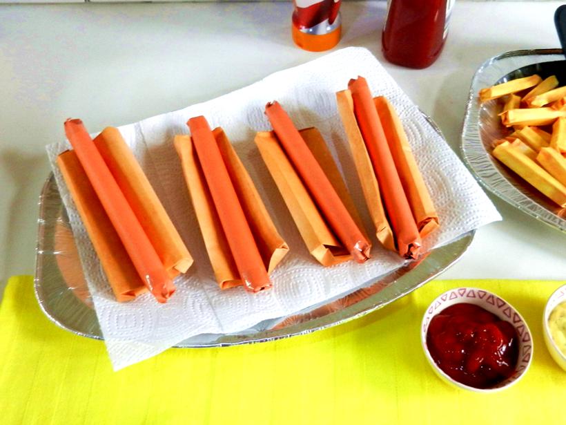 Origami Hot Dogs