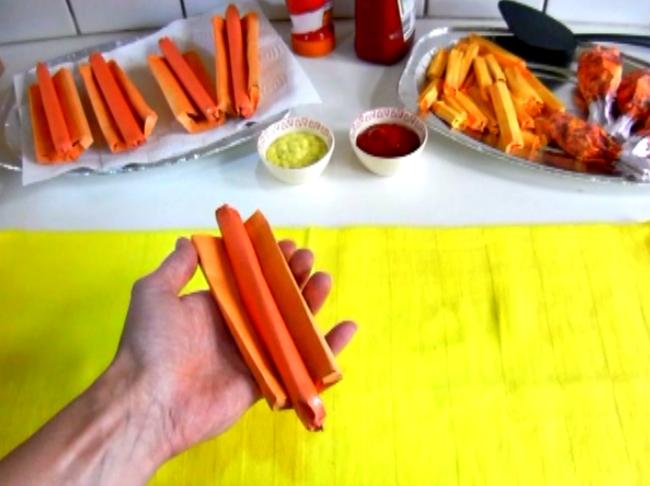 Origami Hot Dog