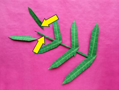 how to make an origami houseplant