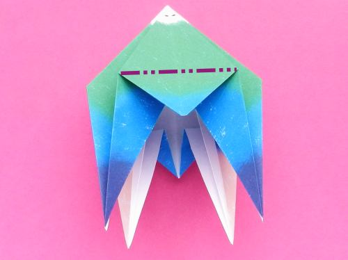 Fold an Origami human Fold an Origami human