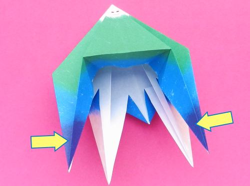 Fold an Origami human