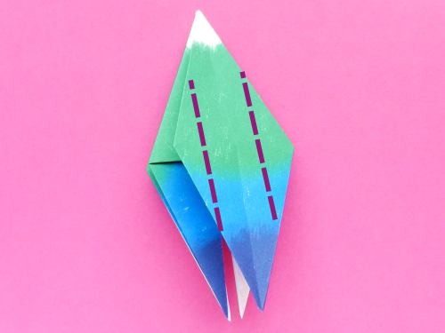 Fold an Origami human