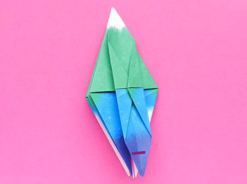Fold an Origami human Fold an Origami human
