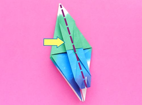 Fold an Origami human Fold an Origami human