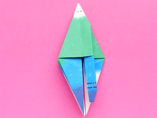 Fold an Origami human Fold an Origami human