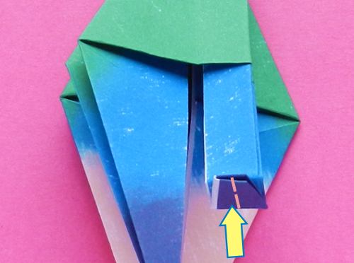 Fold an Origami human Fold an Origami human