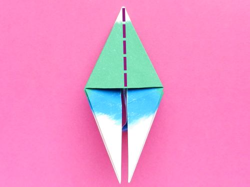 Fold an Origami human Fold an Origami human