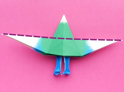 Fold an Origami human