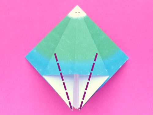 Fold an Origami human