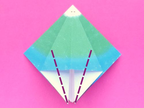 Fold an Origami human Fold an Origami human