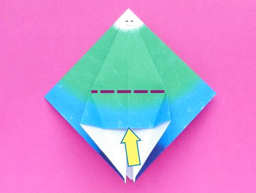Fold an Origami human Fold an Origami human