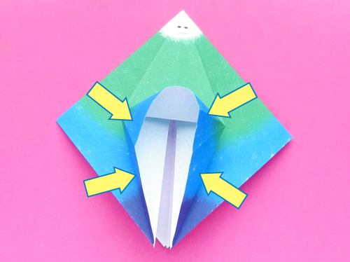 Fold an Origami human