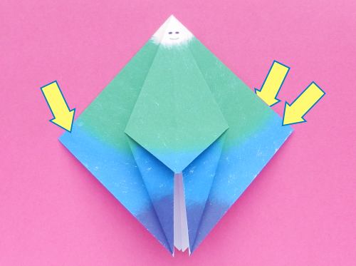 Fold an Origami human