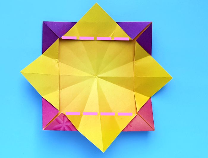 Origami Hyacint maken