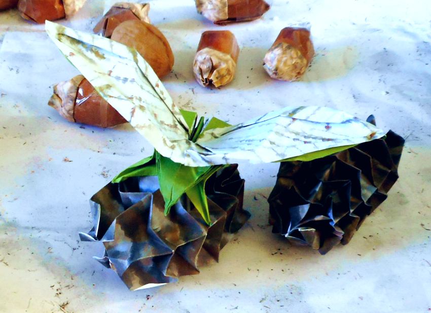 Origami insect Origami insect