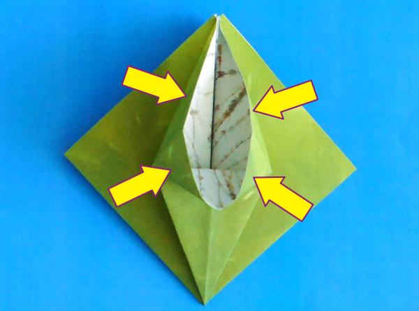 Origami insect vouwen Origami insect vouwen