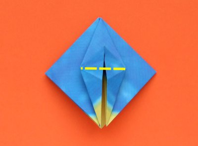 Fold an Origami Iris flower