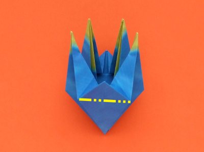 Fold an Origami Iris flower