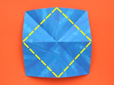 Fold an Origami Iris flower