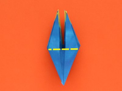Fold an Origami Iris flower