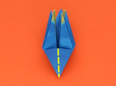 Fold an Origami Iris flower
