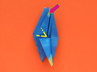 Fold an Origami Iris flower