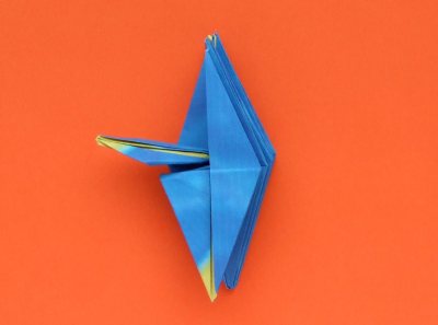 Fold an Origami Iris flower