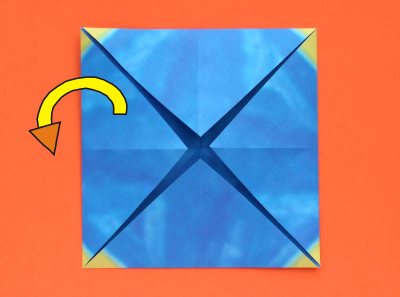 Fold an Origami Iris flower