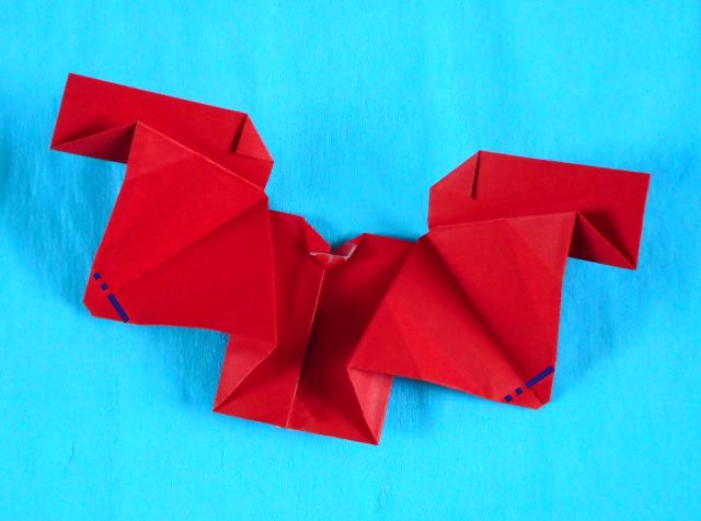 Origami jasje maken