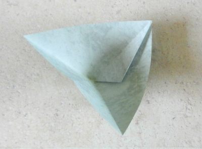 een japans origami boompje van papier knutselen