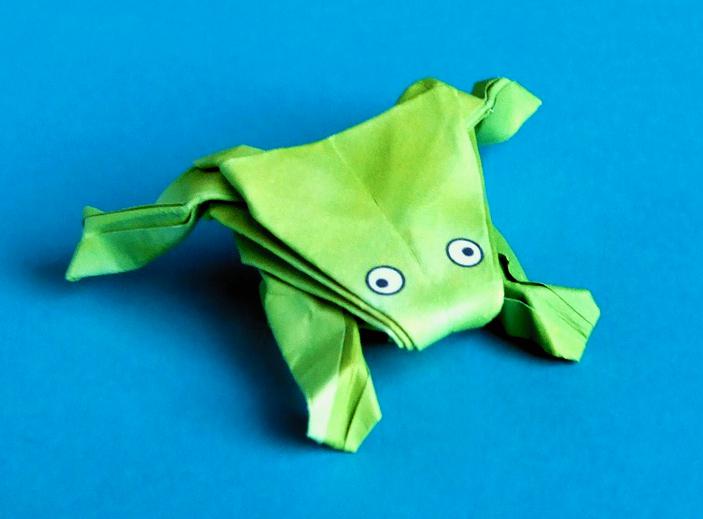 Origami Kikker