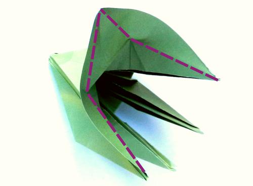 Een springende sprinkhaan van papier maken Een springende sprinkhaan van papier maken