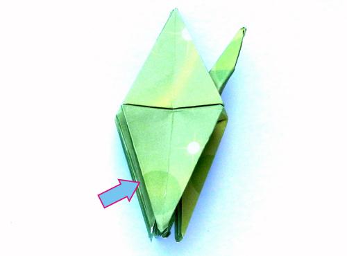 Fold an Origami jumping Grasshopper