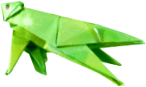 Origami Grasshopper