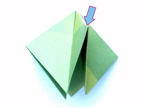 Fold an Origami jumping Grasshopper