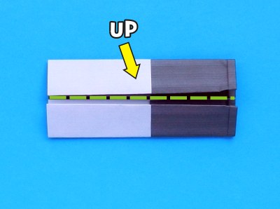 origami knife folding instructions