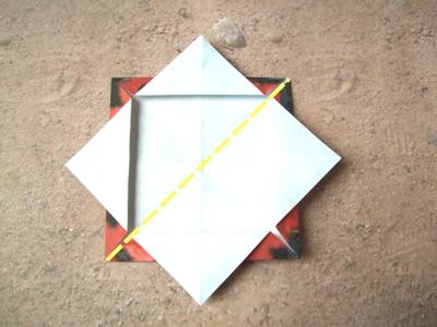 origami lieveheersbeestje origami lieveheersbeestje