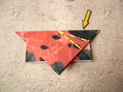 origami lieveheersbeestje origami lieveheersbeestje