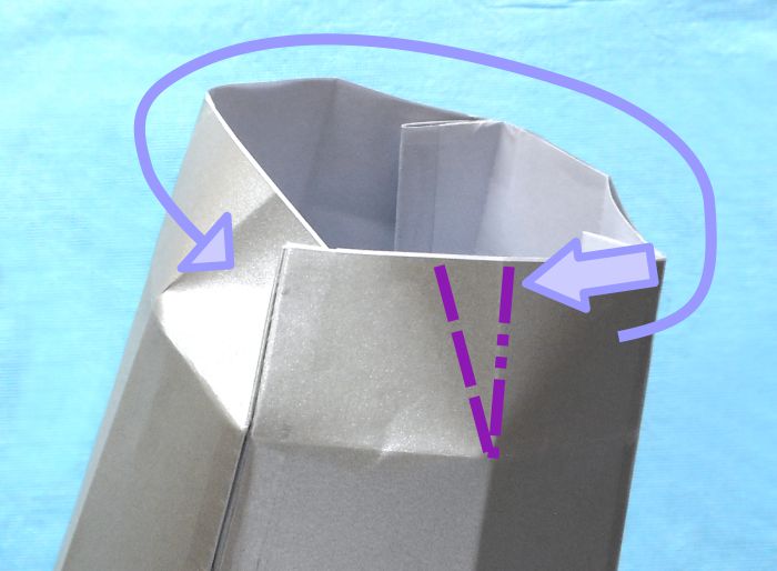Origami Lamp maken Origami Lamp maken