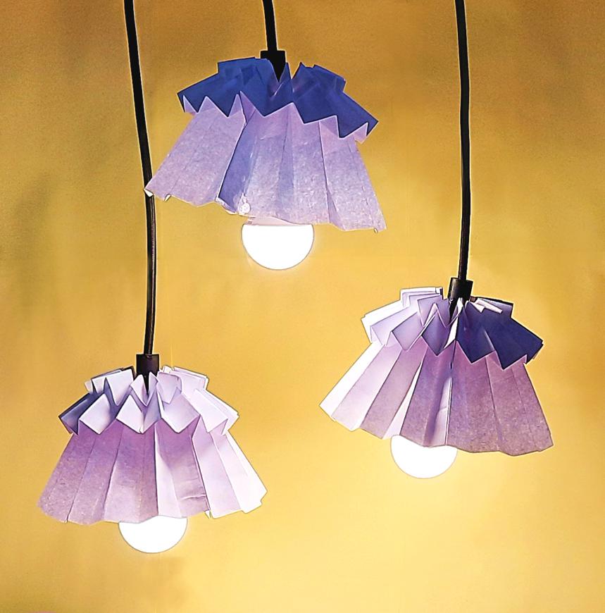 Origami Hanglampen