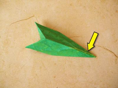 origami leaf